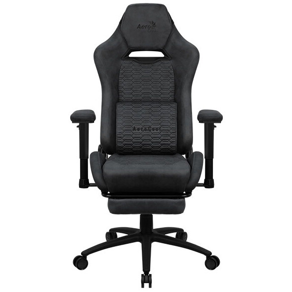 Spēļu krēsls AeroCool ROYAL AeroSuede Slate Grey - 4711099472741 - foto 3