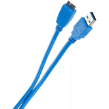 Cable USB 3.0 A (M) - microUSB B (M), 1.5m, VCOM VUS7075-1.5M