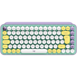 Tastatūra LOGITECH POP Keys Bluetooth Mechanical Keyboard DAYDREAM MINT US (920-010736)
