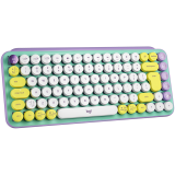 Tastatūra LOGITECH POP Keys Bluetooth Mechanical Keyboard DAYDREAM MINT US (920-010736)