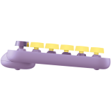 Tastatūra LOGITECH POP Keys Bluetooth Mechanical Keyboard DAYDREAM MINT US (920-010736)