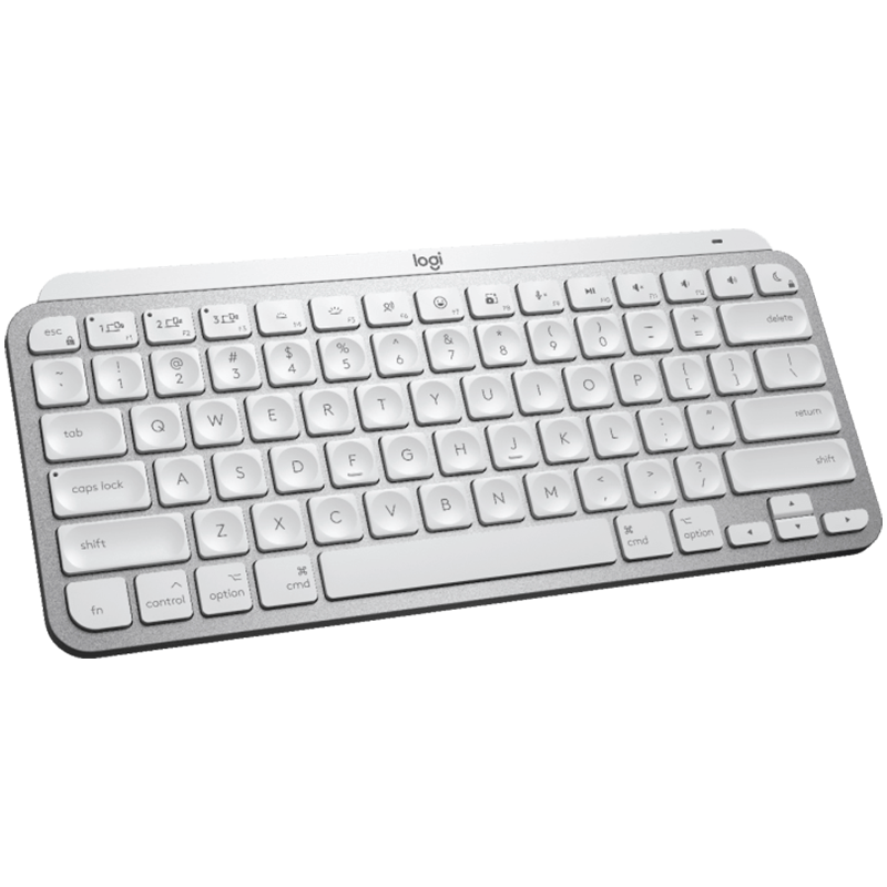 Tastatūra LOGITECH MX Keys Mini For MAC Bluetooth Illuminated Keyboard PALE GREY US - 920-010526 - foto 2