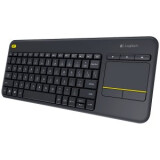 Tastatūra LOGITECH K400 Plus BLACK NORDIC ENG (920-007141)