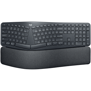 Tastatūra LOGITECH K860 ERGO Bluetooth keyboard GRAPHITE RUS - 920-010110
