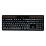 Tastatūra LOGITECH K750 Wireless Solar Keyboard BLACK UK (920-002929)