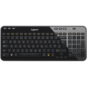 Tastatūra LOGITECH K360 Wireless Keyboard BLACK NORDIC