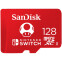 Atmiņas kartes SanDisk microSDXC card for Nintendo Switch 128GB - SDSQXAO-128G-GNCZN