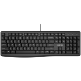 Tastatūra CANYON Wired Chocolate Standard Keyboard US (CNE-CKEY5-US)