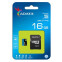 Atmiņas kartes ADATA Premier 16GB microSDHC UHS-I Class 10 + Adapter - AUSDH16GUICL1085-RA1