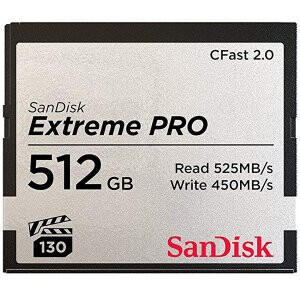 Atmiņas kartes SanDisk Extreme PRO CFAST 2.0 512GB - SDCFSP-512G-G46D