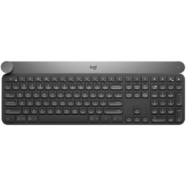 Clavier LOGITECH Craft Bluetooth Keyboard with input dial GRAPHITE US - 920-008504 - photo 2