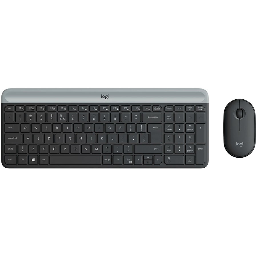 Tastatūra + pele LOGITECH MK470 GRAPHITE ENG (920-009204) - foto 2