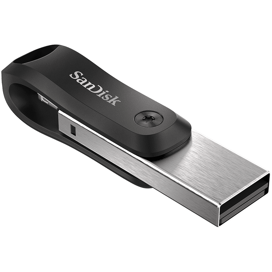 USB zibatmiņa SanDisk iXpand Flash Drive Go 256GB - USB3.0 + Lightning - SDIX60N-256G-GN6NE - foto 3