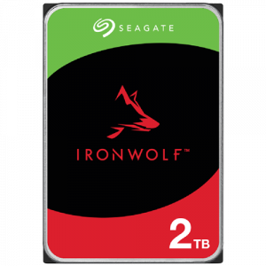 Disque dur SEAGATE HDD Iron Wolf Guardian NAS(3.5''/2TB/SATA 6Gb/s/rpm 5900) - ST2000VN004