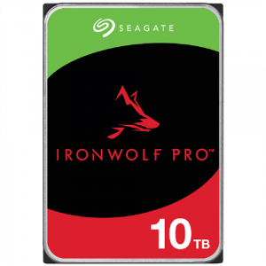 Disque dur SEAGATE HDD Ironwolf PRO NAS + Rescue (3.5"/10TB/SATA/rmp 7200) - ST10000NE000