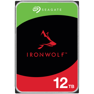 Disque dur SEAGATE HDD Ironwolf Guardian NAS (3.5''/12TB/SATA /rmp 7200) - ST12000VN0008