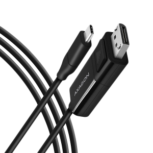 Active USB-C -> DisplayPort cable - adapter AXAGON - RVC-DPC