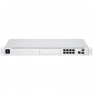 Routeur 1U Rackmount 10Gbps UniFi Multi-Application System with 3.5" HDD Expansion and 8Port Switch - UDM-PRO-EU