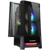 Datoru korpuss Cougar Duoface RGB Black (CGR-5ZD1B-RGB)