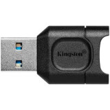 USB zibatmiņa Kingston MobileLite Plus USB3.2 Gen1 microSDHC/SDXC UHS-II Card Reader, EAN: 740617301816 (MLPM)