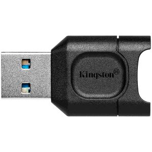 USB zibatmiņa Kingston MobileLite Plus USB3.2 Gen1 microSDHC/SDXC UHS-II Card Reader, EAN: 740617301816 - MLPM