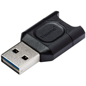 USB zibatmiņa Kingston MobileLite Plus USB3.2 Gen1 microSDHC/SDXC UHS-II Card Reader, EAN: 740617301816 - MLPM - foto 2