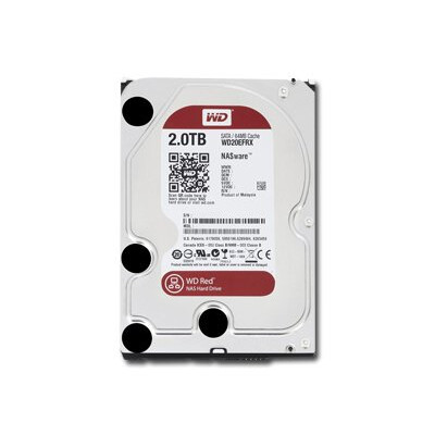 HDD NAS WESTERN DIGITAL Red Plus (3.5", 2TB, 64MB, SATA III-600) - WD20EFRX