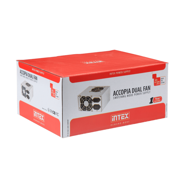 Barošanas bloks ATX Accopia 500W INTEX - KOM0218 - foto 2