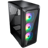 Datoru korpuss COUGAR | Archon 2 RGB (Black) | PC Case | Mid Tower (CGR-5CC5B-G-RGB)