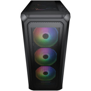 Datoru korpuss COUGAR | Archon 2 Mesh RGB (Black) | PC Case | Mid Tower - CGR-5CC5B-MESH-RGB - foto 2
