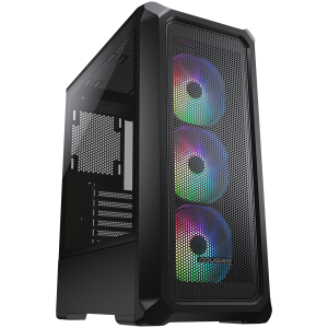 Datoru korpuss COUGAR | Archon 2 Mesh RGB (Black) | PC Case | Mid Tower - CGR-5CC5B-MESH-RGB - foto 4