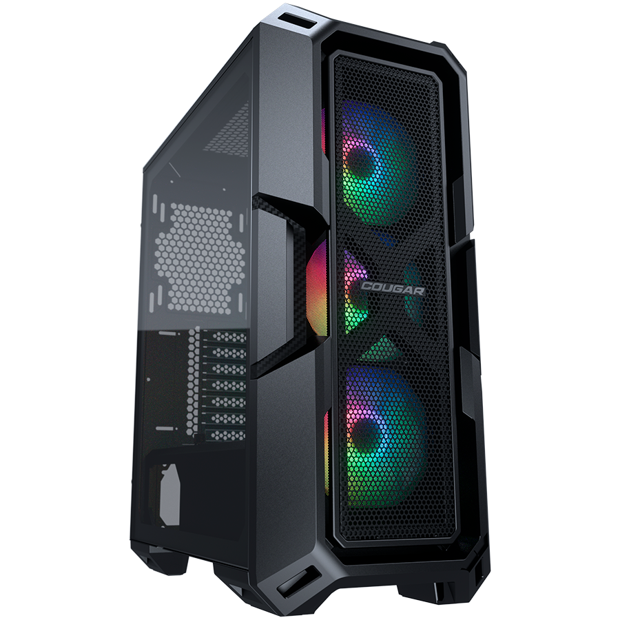 Datoru korpuss COUGAR | MX440 Mesh RGB | PC Case | Mid Tower - CGR-56C1B-MESH-RGB - foto 3