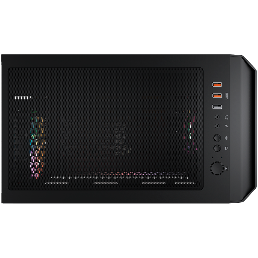 Datoru korpuss COUGAR | MX430 Air RGB Black | PC Case | Mid Tower - CGR-51C6B-AIR-RGB