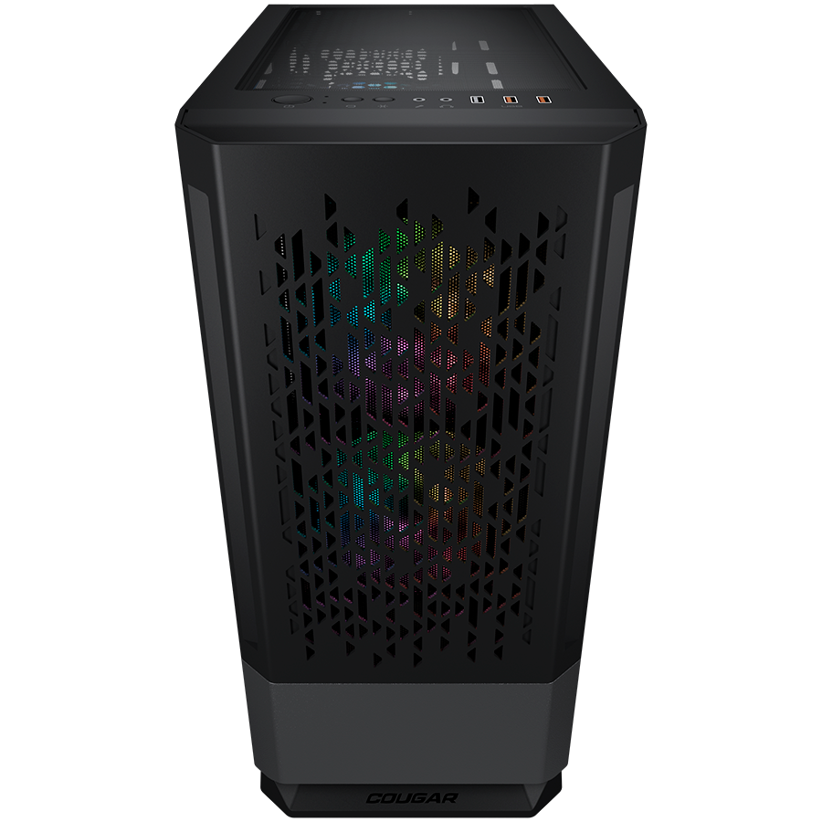 Datoru korpuss COUGAR | MX430 Air RGB Black | PC Case | Mid Tower - CGR-51C6B-AIR-RGB - foto 2