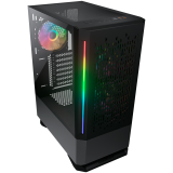 Datoru korpuss COUGAR | MX430 Air RGB Black | PC Case | Mid Tower (CGR-51C6B-AIR-RGB)