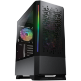 Datoru korpuss COUGAR | MX430 Air RGB Black | PC Case | Mid Tower (CGR-51C6B-AIR-RGB)