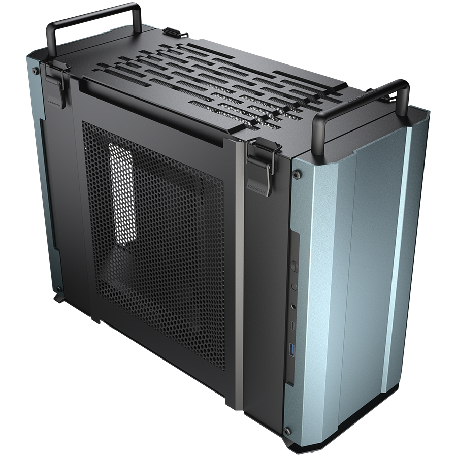 Datoru korpuss COUGAR | DUST 2 Iron Gray | PC Case | Mini-ITX / - CGR-5QM9G - foto 3