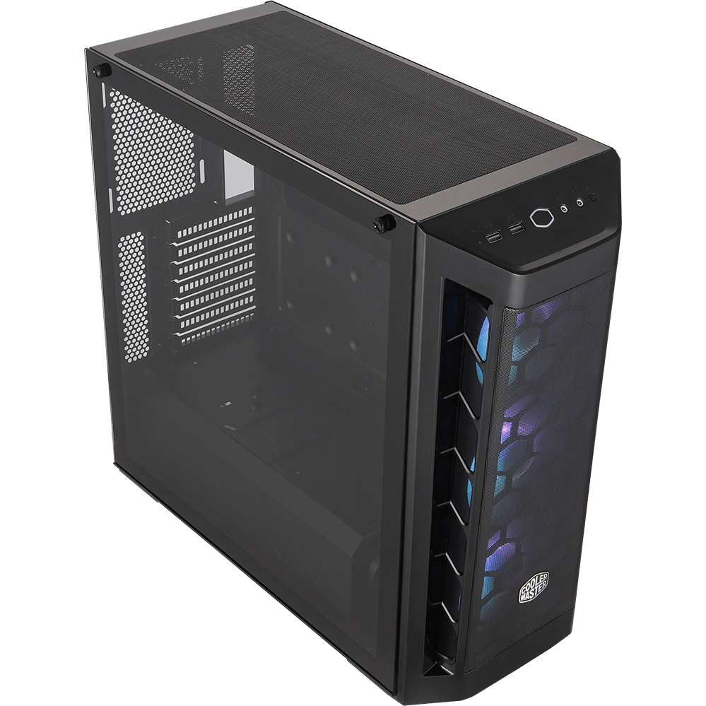 Datoru korpuss Cooler Master MasterBox MB511 ARGB Black (MCB-B511D-KGNN-RGA) - foto 2