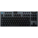 Tastatūra LOGITECH G915 TKL LIGHTSPEED Wireless Mechanical Gaming Keyboard - CARBON - NORDIC - CLICKY (920-009534)