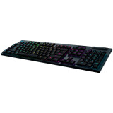 Tastatūra LOGITECH G915 TKL LIGHTSPEED Wireless Mechanical Gaming Keyboard - CARBON - US INT'L - CLICKY (920-009537)
