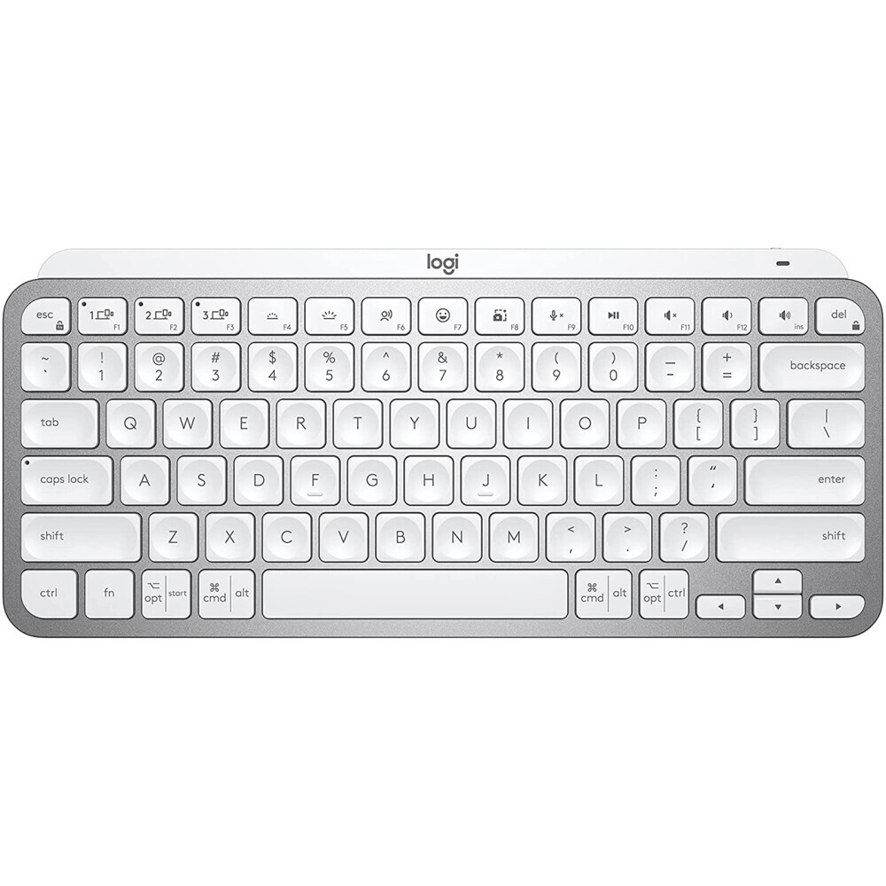 Tastatūra Logitech MX Keys Mini Pale Gray (920-010502)