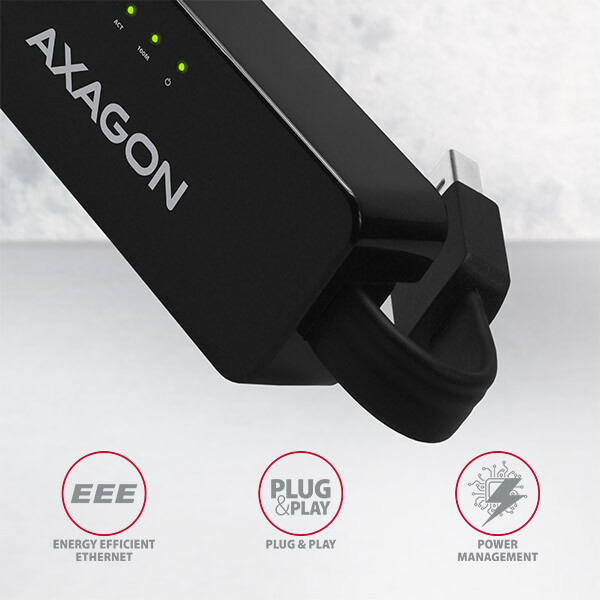 AXAGON ADE-XR Type-A USB2.0 - Fast Ethernet 10/100 (ADE-XR) - foto 4
