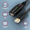 Axagon ADR-220 Active extension USB 2.0 A-M > A-F cable, 20 m long. Power supply option. (ADR-220) - foto 4