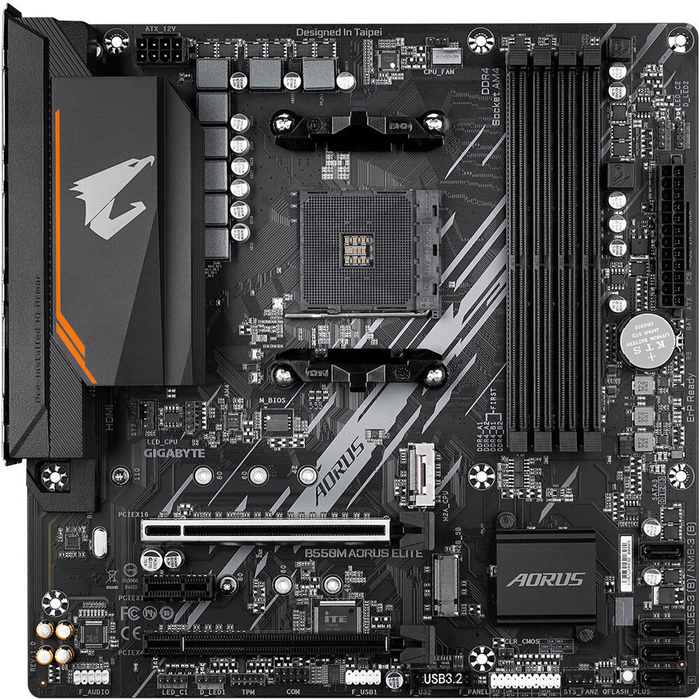 Pamatplate GIGABYTE B550M AORUS ELITE