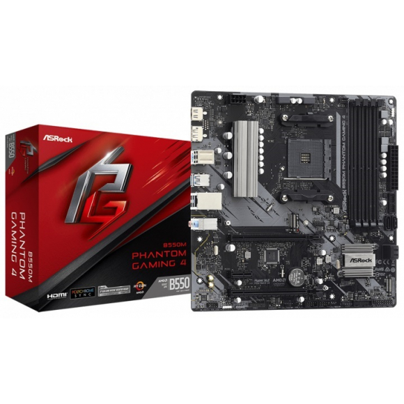 Pamatplate ASROCK B550M PHANTOM GAMING 4(B550M PHANTOM GAMING 4)