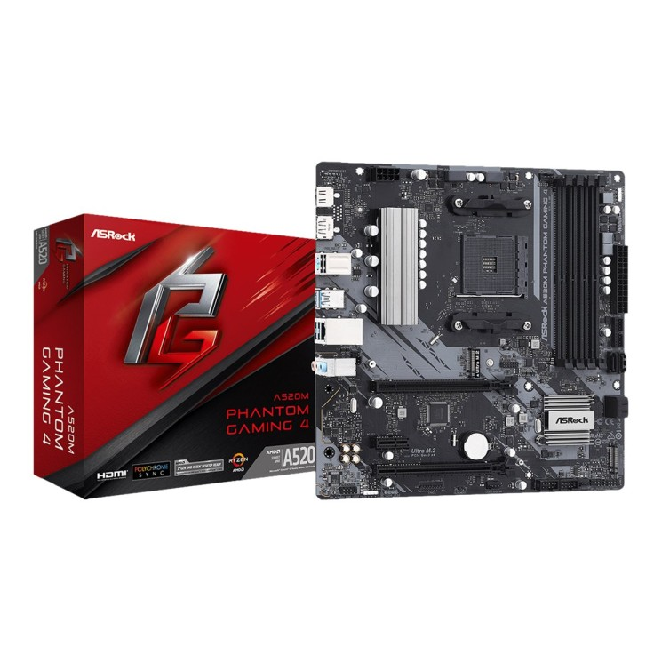 Carte mère ASROCK A520M PHANTOM GAMING 4(A520M PHANTOM GAMING 4) - photo 2