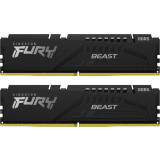 Mémoire vive 16GB DDR5 5600MHz Kingston Fury Beast (KF556C40BBK2-16) (2x8GB KIT)
