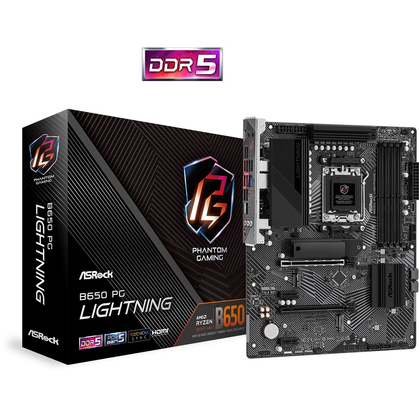 Pamatplate ASROCK B650 PG LIGHTNING(B650 PG LIGHTNING) - foto 4