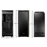 Datoru korpuss BE QUIET Dark Base 900 orange (BG010)