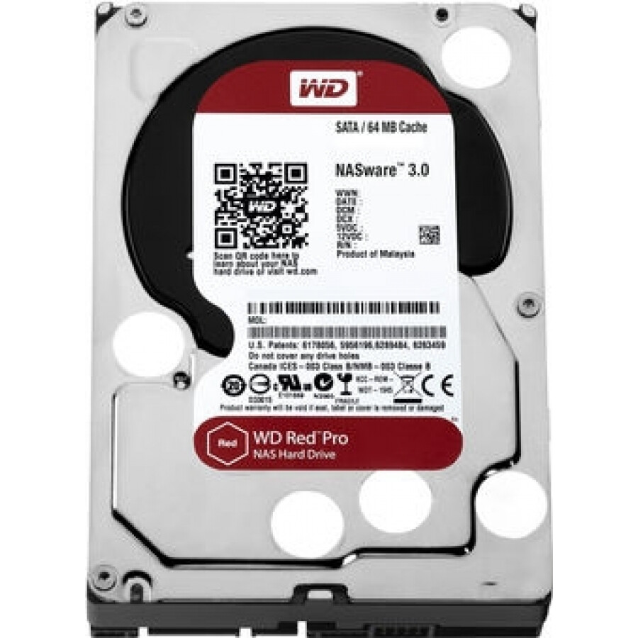 Cietais disks WD Red Pro 8TB 6Gb/s SATA (WD8003FFBXz)